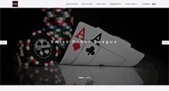 Desktop Screenshot of pokerleague.ch